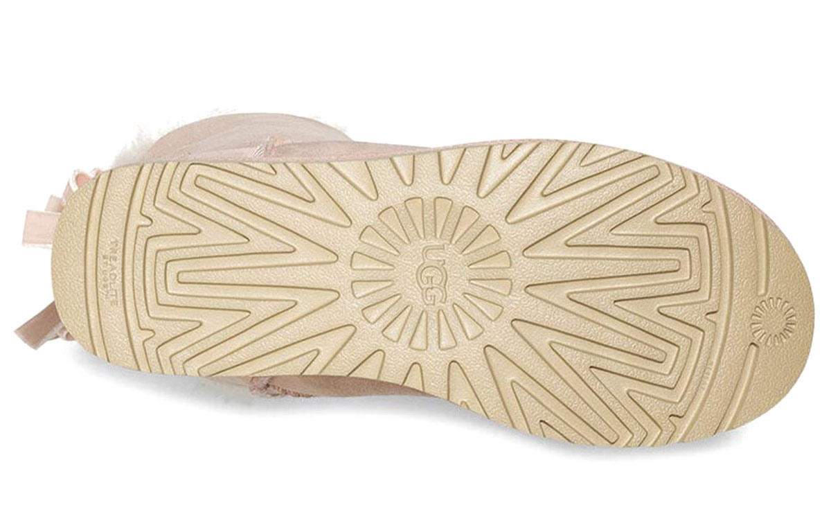 (W) UGG Bailey Bow II Pink Snow Boots 圖 6