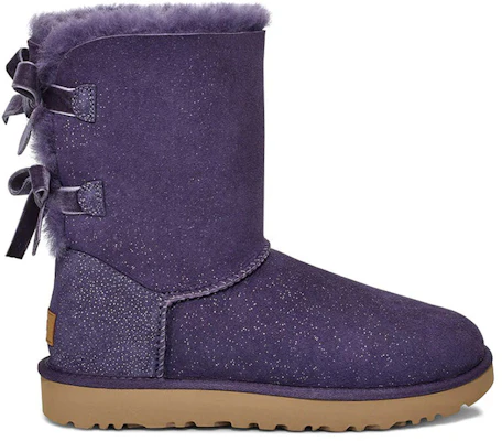 (Women) UGG Bailey Bow II Purple Pink Snow Boots 1110415-NSAD Order (Women) UGG Bailey Bow II Purple Pink Snow Boots 1110415-NSAD