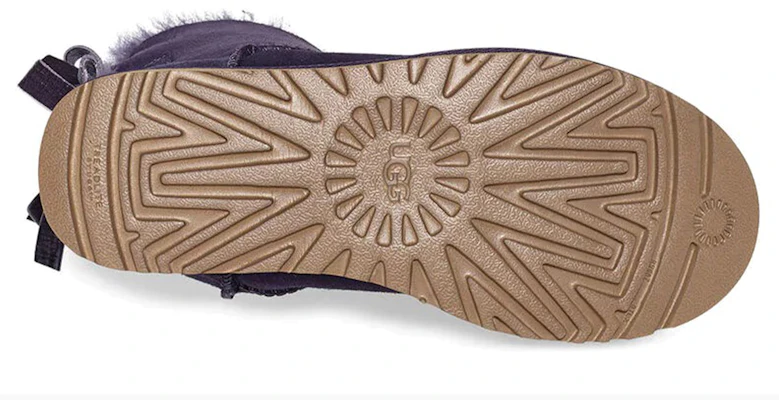 (Women) UGG Bailey Bow II Purple Pink Snow Boots 1110415-NSAD Details for (Women) UGG Bailey Bow II Purple Pink Snow Boots 1110415-NSAD