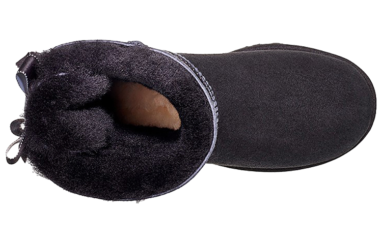(W) UGG Bailey Bow II Shimmer 'Black Double Bow' 圖 4