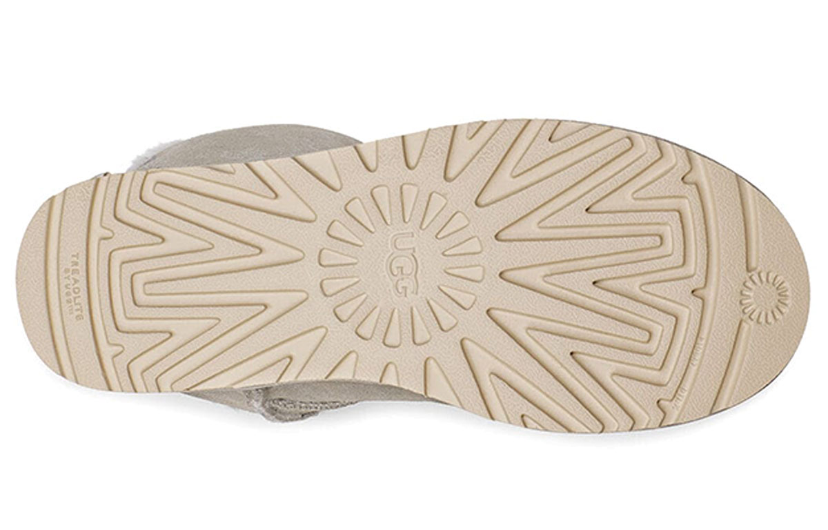 (W) UGG Bailey Bow II Snow Boots Gray 圖 6