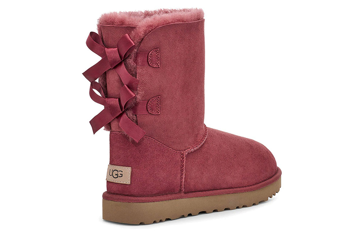 (W) UGG Bailey Bow II Snow Boots Red 圖 4