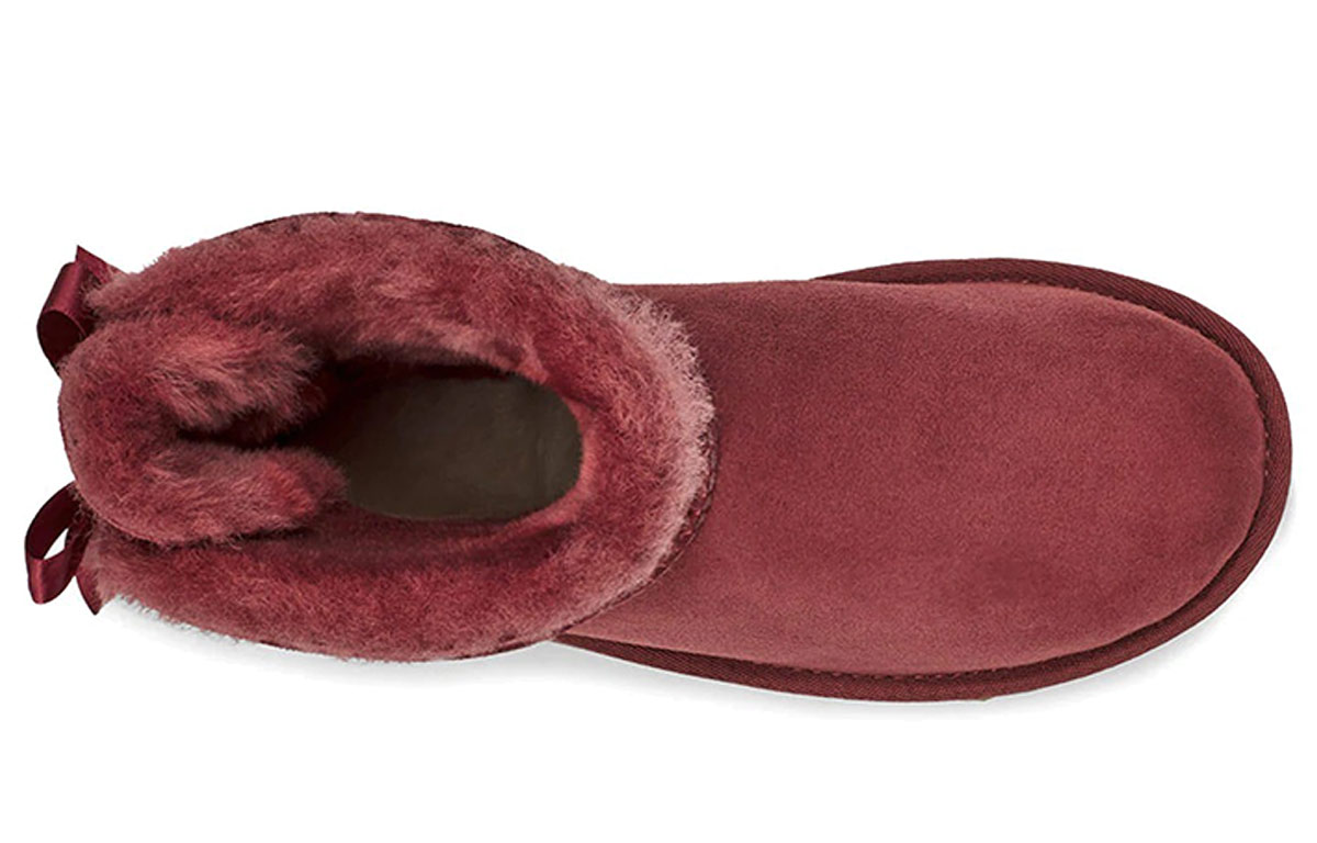 (W) UGG Bailey Bow II Snow Boots Red 圖 5