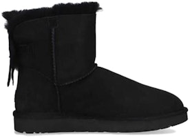 (W) UGG Mini Bailey Fluff Bow Kasut Bulu Tie Comel 1123635-BLK Order (W) UGG Mini Bailey Fluff Bow Kasut Bulu Tie Comel 1123635-BLK