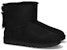 (W) UGG Mini Bailey Fluff Bow Kasut Bulu Tie Comel 1123635-BLK