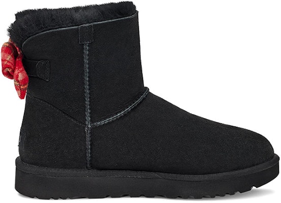(W) UGG 미니 베일리 보우 체크 리본 '블랙 레드' 1119115-BLK Order (W) UGG 미니 베일리 보우 체크 리본 '블랙 레드' 1119115-BLK