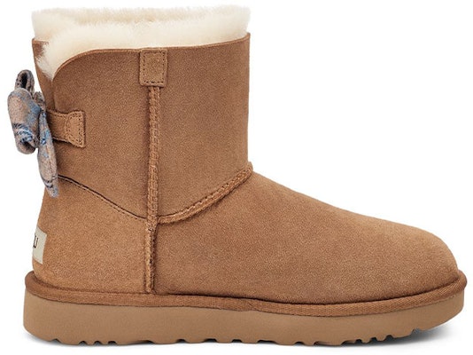 (Women) UGG Mini Bailey Bow Plaid Ribbon 1119115-CHE Order (Women) UGG Mini Bailey Bow Plaid Ribbon 1119115-CHE