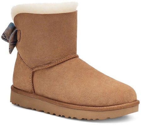 (Women) UGG Mini Bailey Bow Plaid Ribbon 1119115-CHE Lookbook (Women) UGG Mini Bailey Bow Plaid Ribbon 1119115-CHE