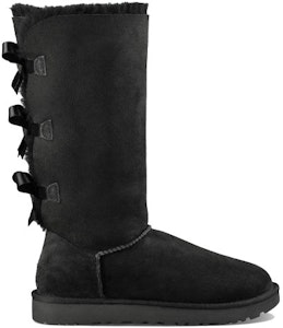 (W) UGG 黑色 Bailey Bow 高筒 II 羊羔毛靴 1016434-BLK Order (W) UGG 黑色 Bailey Bow 高筒 II 羊羔毛靴 1016434-BLK
