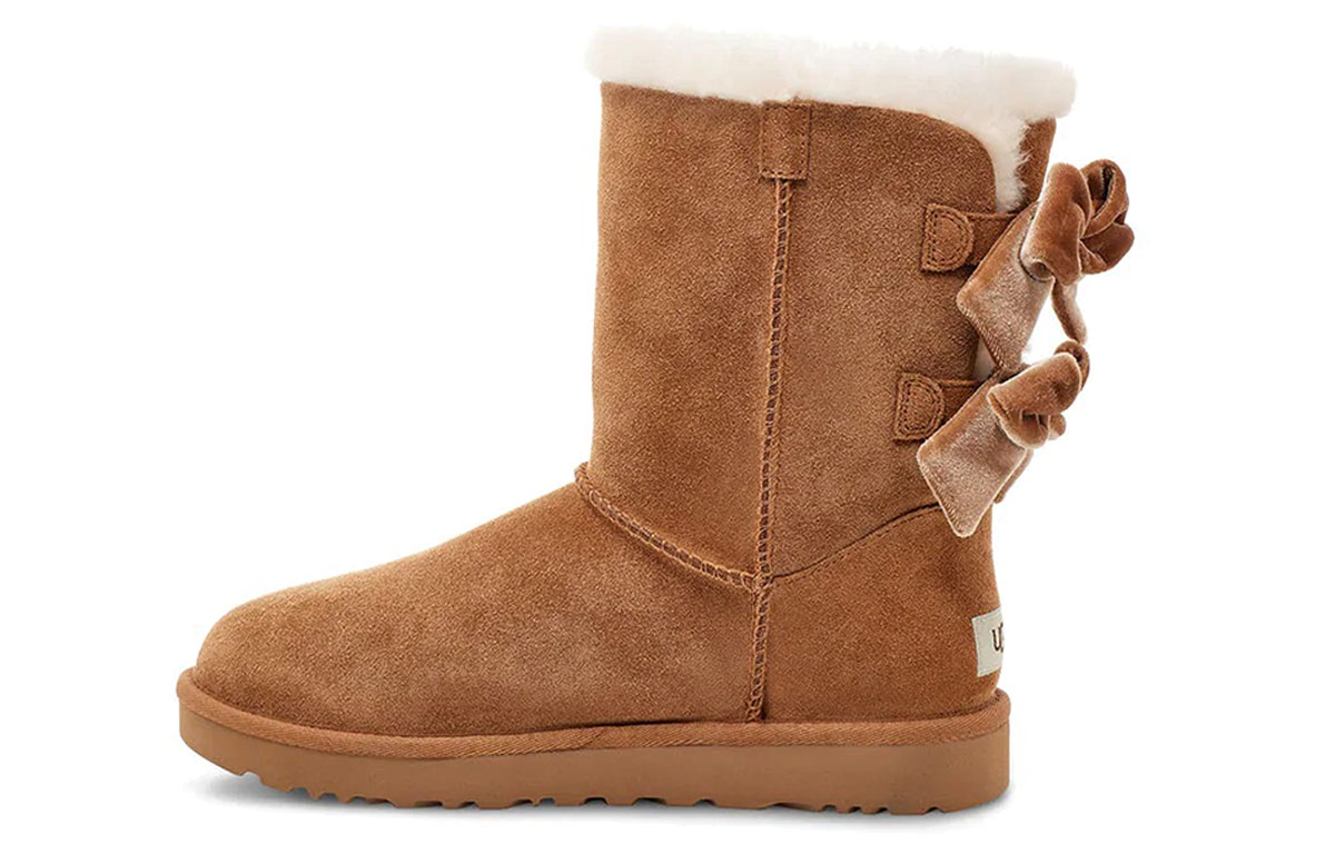 Buy (W) アグ ベイリーボウ ベルベット ブラウン 1118854-CHE