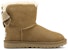 (W) UGG Mini Bailey Bow Velvet Ribbon 2.0 'Coklat Chestnut' 1118975-CHE