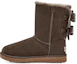 Buy (Women) UGG Bailey Bow Velvet Snow Boots Brown 1118854-ESPR