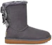 Order (W) UGG Bailey Bow Botas de Nieve Terciopelo Morado 1118854-NHT