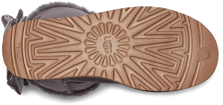 (W) UGG Bailey Bow Botas de Nieve Terciopelo Morado 1118854-NHT Details for (W) UGG Bailey Bow Botas de Nieve Terciopelo Morado 1118854-NHT