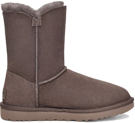 UGG Bailey Button 2 靴子 舒適悠閒 中筒 雪靴 女款 烏雲灰色 Order UGG Bailey Button 2 靴子 舒適悠閒 中筒 雪靴 女款 烏雲灰色