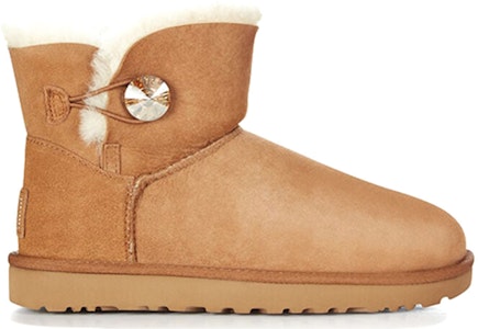 (W) UGG Mini Bailey Button Bling Botas Mujer 1016554-CTGL Order (W) UGG Mini Bailey Button Bling Botas Mujer 1016554-CTGL