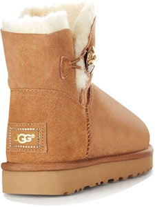 (W) UGG Mini Bailey Button Bling Botas Mujer 1016554-CTGL Shop (W) UGG Mini Bailey Button Bling Botas Mujer 1016554-CTGL