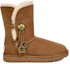 Order (W) UGG Bailey Button Braun Damen/Herren Winterstiefel 1096969-CHE