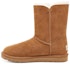 Buy (W) UGG Bailey Button Charm Abjad Logam Berbulu Coklat 1114970-CHE