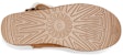 (W) UGG Bailey Button Charm Abjad Logam Berbulu Coklat 1114970-CHE