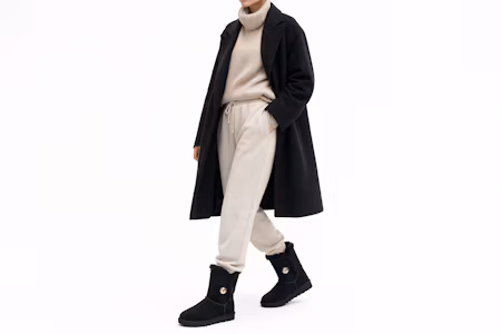Order UGG 簡約小眾 短筒靴 女款 黑色