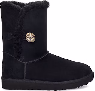 Lookbook UGG 簡約小眾 短筒靴 女款 黑色