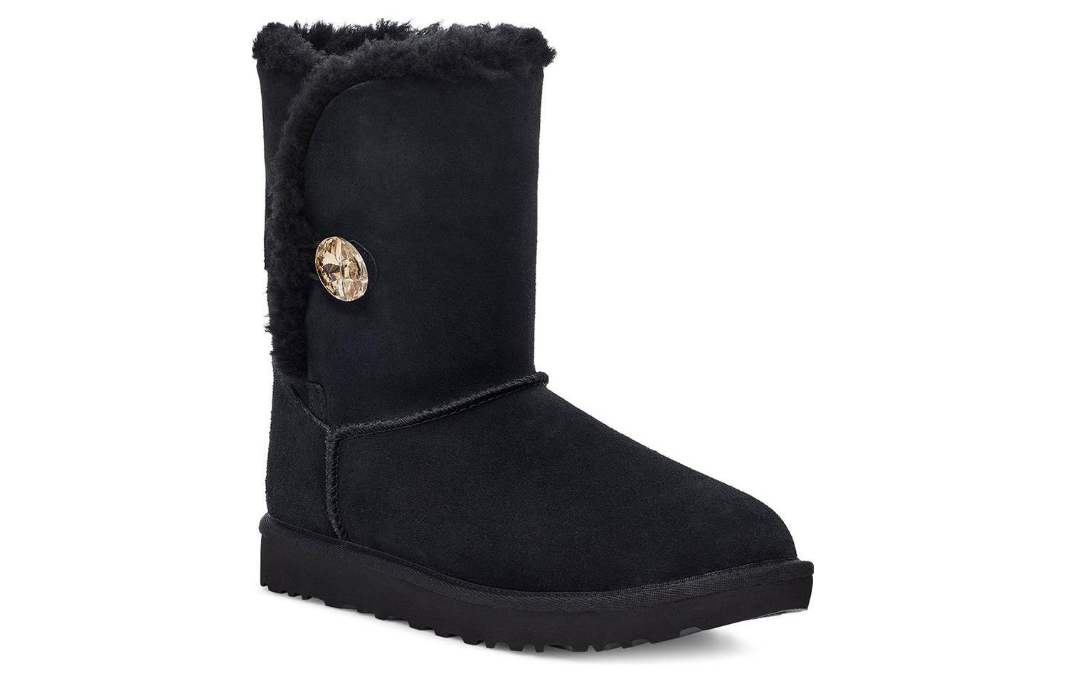 Purchase UGG 簡約小眾 短筒靴 女款 黑色