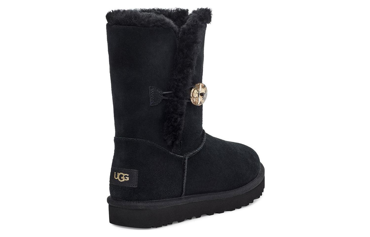 Details for UGG 簡約小眾 短筒靴 女款 黑色