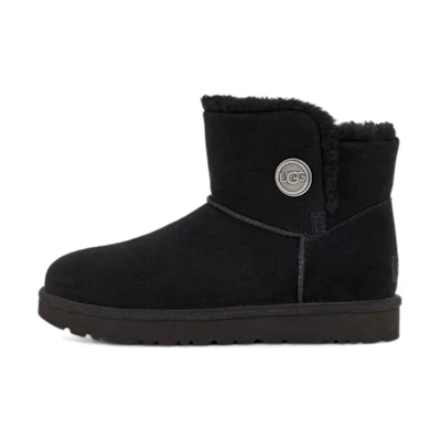 (W) UGG Mini Bailey Snaps 'Black'