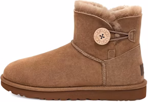 (Women) UGG Mini Bailey Button II 2.0 1016422-HCK (Women) UGG Mini Bailey Button II 2.0 1016422-HCK