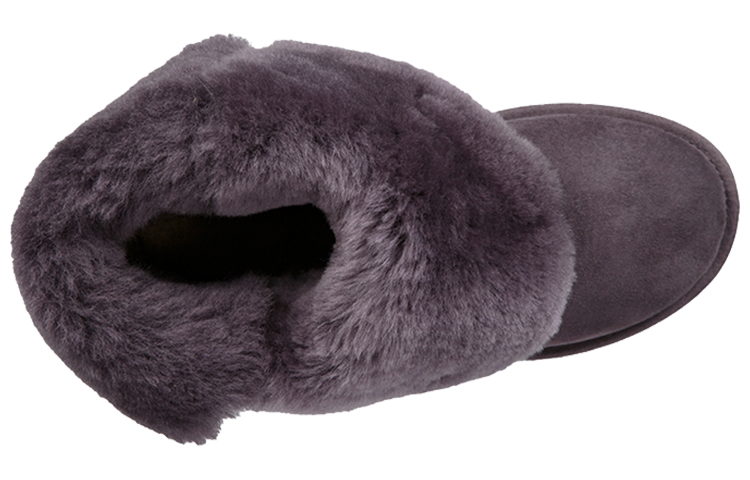 Purchase UGG Bailey 舒適翻邊蝴蝶 短中筒 雪地靴 女款 紫灰色
