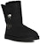 (W) UGG Bailey Button But Salji Hitam 1096969-BLK