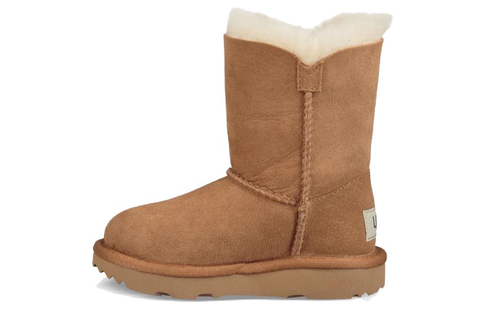 (Women) UGG Bailey Button Snow Boots Brown 5803W-CHE
