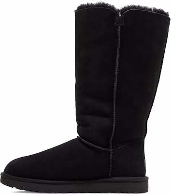 UGG Bailey Button Triplet II 靴 高筒 雪靴 女款 黑色 Lookbook UGG Bailey Button Triplet II 靴 高筒 雪靴 女款 黑色