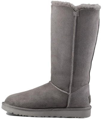 (Women) UGG Bailey Button Triplet II Boot High Top Gray 1016227-GREY Buy (Women) UGG Bailey Button Triplet II Boot High Top Gray 1016227-GREY
