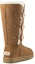 Shop (W) UGG Bailey Button Triplet II Boot Tinggi Berbulu Panas Terpadat 1016227-CHE