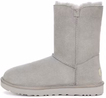 (Women) UGG Bailey Button UGG Charm Metallic Alphabet Version Fleece Lined 'Light Grey' 1114970-SEL (Women) UGG Bailey Button UGG Charm Metallic Alphabet Version Fleece Lined 'Light Grey' 1114970-SEL