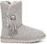 (W) UGG Bailey Button Jambangan UGG Albet Fleks Kapas 'Kelabu Muda' 1114970-SEL