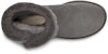 (W) UGG Bailey Button UGG Charm Versi Alphabet Metalik Berbulu 'Kelabu' 1114970-CHRC