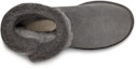 Purchase (W) UGG Bailey Button UGG Charm Versi Alphabet Metalik Berbulu 'Kelabu' 1114970-CHRC