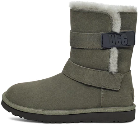 (Women) UGG Bailey Graphic Logo Strap Boot 'Olive Green' 1137074-FRSN Buy (Women) UGG Bailey Graphic Logo Strap Boot 'Olive Green' 1137074-FRSN