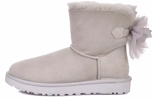 (Women) UGG Mini Bailey Tulle Bow 'Grey' 1019994-GRV (Women) UGG Mini Bailey Tulle Bow 'Grey' 1019994-GRV