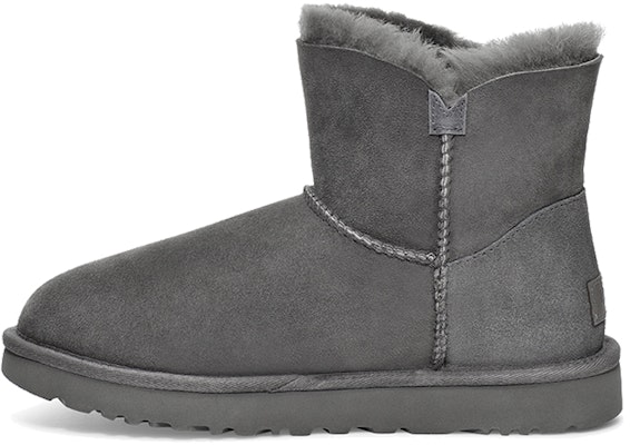 (Women) UGG Bailey Zip Mini Fleece Lined Gray 1112481-GREY Buy (Women) UGG Bailey Zip Mini Fleece Lined Gray 1112481-GREY