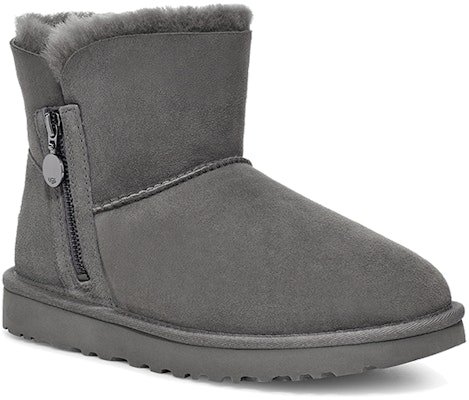 (Women) UGG Bailey Zip Mini Fleece Lined Gray 1112481-GREY Lookbook (Women) UGG Bailey Zip Mini Fleece Lined Gray 1112481-GREY