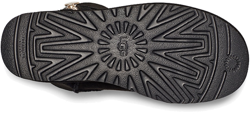 (W) UGG Bailey Zip Mini Boot Hitam 1112481-BLK Details for (W) UGG Bailey Zip Mini Boot Hitam 1112481-BLK