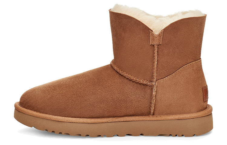 (Women) UGG Bailey Zip Mini Boot Chestnut 1112481-CHE