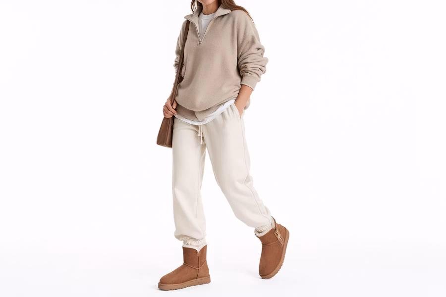 (W) UGG Bailey Zip Mini Boot Warna Chestnut 1112481-CHE Order (W) UGG Bailey Zip Mini Boot Warna Chestnut 1112481-CHE