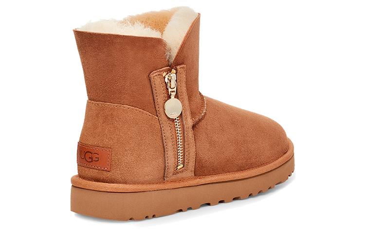 Purchase (W) UGG Bailey Zip Mini Boot Warna Chestnut 1112481-CHE