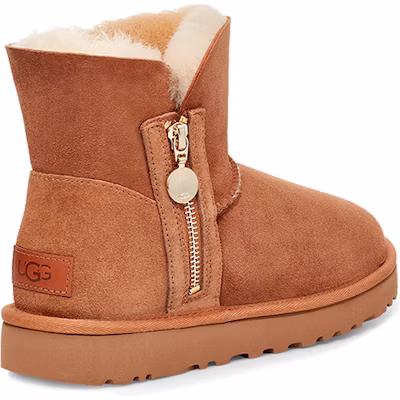 (W) UGG Bailey Zip Mini Boot Warna Chestnut 1112481-CHE Purchase (W) UGG Bailey Zip Mini Boot Warna Chestnut 1112481-CHE