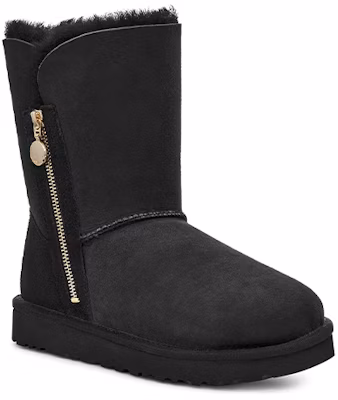 (Women) UGG Bailey Zip Short Fleece Lined Black 1112480-BLK Lookbook (Women) UGG Bailey Zip Short Fleece Lined Black 1112480-BLK